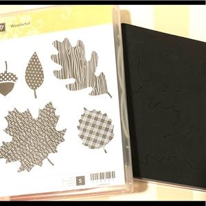 Stampin' Up! Wonderfall Stamp Set and Autumn Accents bigz Die Retired Fall
